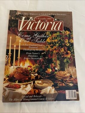 Victoria Magazine -Vintage - November 1993